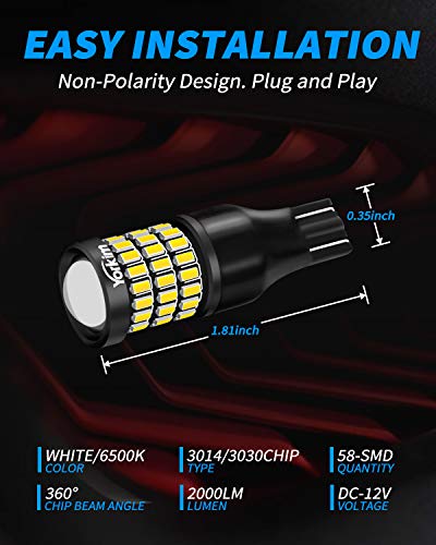 Reverse LED light bulbs