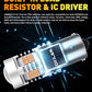Rear LED turn signals