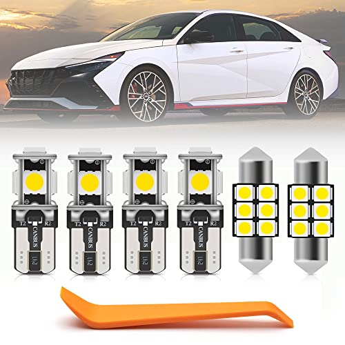 Red LED Interior Light Bulb Kit – For VW Scirocco MK3, Error-Free Upgrade