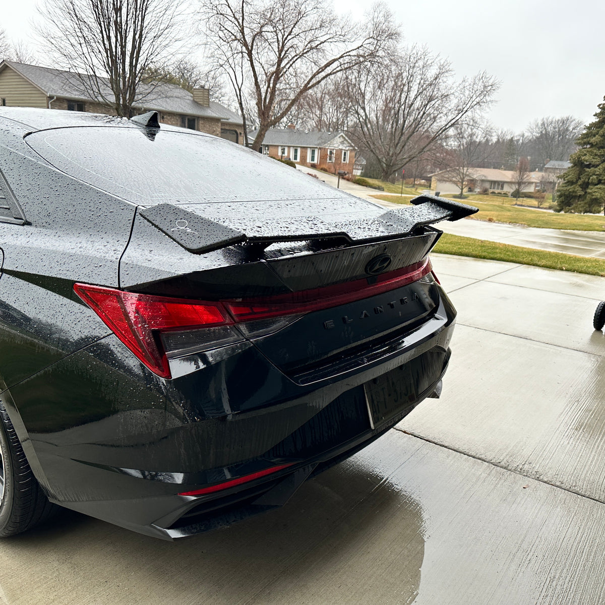 Elantra Wing Spoiler 2021+ | Elantra Spoiler Sport – Elantra Mods