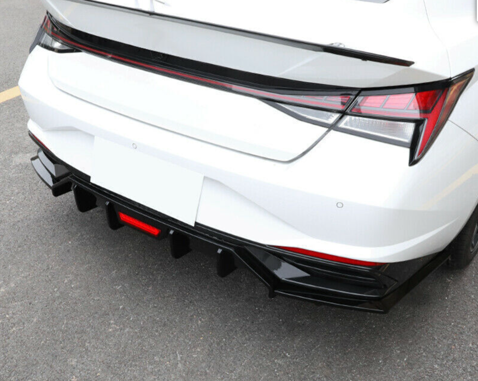 Rear Diffuser for 2021+ Elantra – Elantra Mods