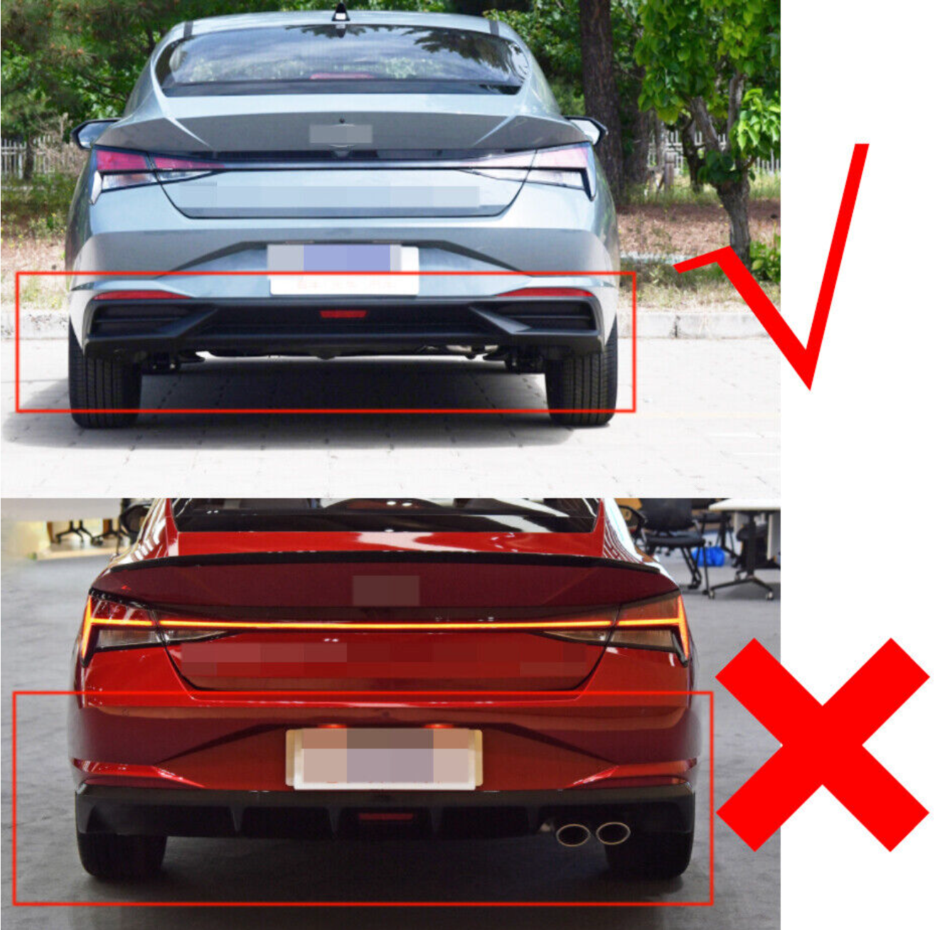 Rear Diffuser for 2021+ Elantra – Elantra Mods